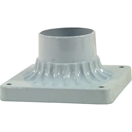 Intense 3 in. Pier Mount Base, White IN2563145